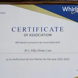 Alka home care whirlpool authorised service center