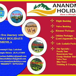 Anandmay Holidays Shimla