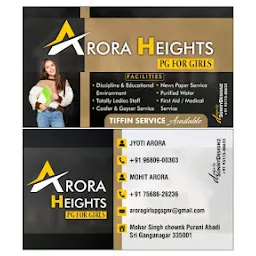 Arora Heights (P.G For Girls)