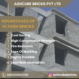 Ashcube Bricks Private Limited - Fly Ash Bricks Manufacturer