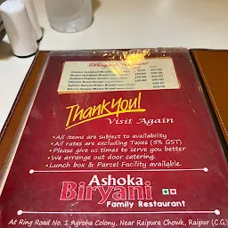 Ashoka Biryani Family Restaurant