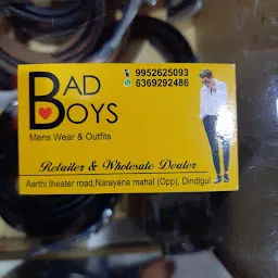 BAD BOYS MENS WEAR