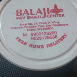 Balaji Pav Bhaji Center