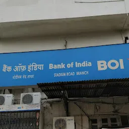 Bank Of India, Stadium Road Branch