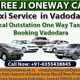 Baroda taxi with ShreeJi oneway Cab