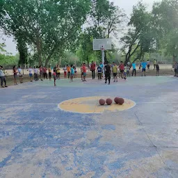 Basketball court ,17th battalion (Bhind)