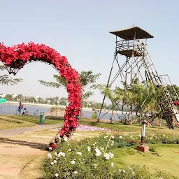 Bird sanctuary park and flower Garden