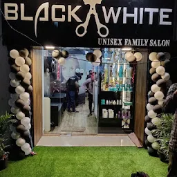 Black & White Unisex Family Salon