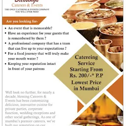 Blessings Caterer (Pure Veg & Jain Only)