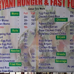 BRIYANI HUNGER & FAST FOOD