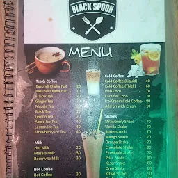 Cafe black spoon