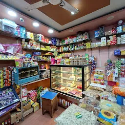 Chanachur cake and snacks