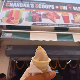 Chandna scoops and swirls