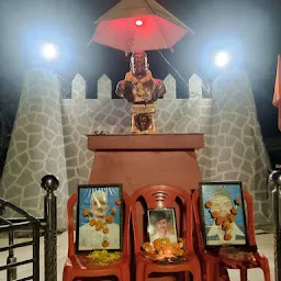 Chatrapati shivaji maharaj statue - Hindu temple - Waghadi ...