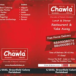 Chawla Dillivala - Raw, Marinated & Cooked