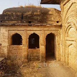 Chhatri with bawdi