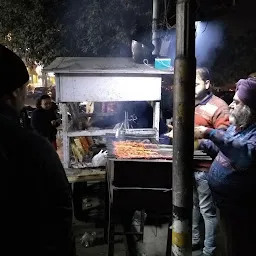 Chicken & mutton kebab stall