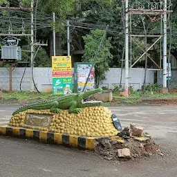 Crocodile Statue