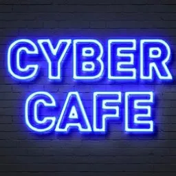 Cyber cafe cyber cafe