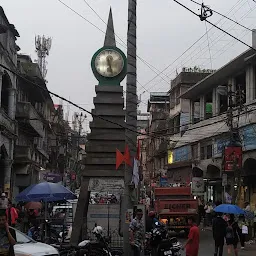 Dambar Chowk. Lions Clock Tower Kalimpong