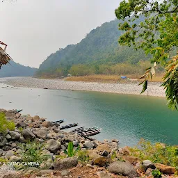 Dawki river camping island