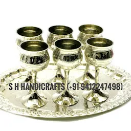 Designer Flatware Cutlery set | Silver Brass Crockery | Supari and Lemon Set | Copper Bottle | Moradabad