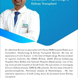 Dr Abhishek Kumar (Nephrologist)