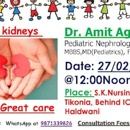 Dr Amit Agarwal Pediatric Nephrologist