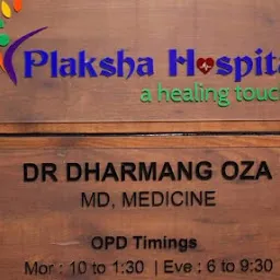 Dr dharmang oza - Plaksha Hospital