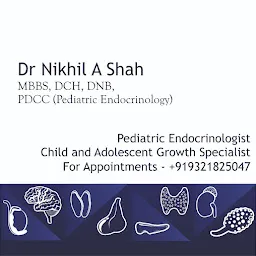 Dr Nikhil A Shah (Pediatric Endocrinologist)