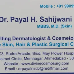 Dr. Payal Sahijwani-Best Cosmetologist Skin Hair Specialist Doctor in Ahmedabad Gujarat