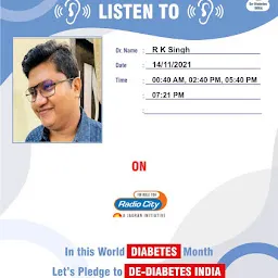 Dr. R.K Singh - Diabetologist in Patna