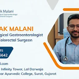 Dr. Ronak Malani - Colorectal Cancer Surgeon | Laparoscopic Surgeon | Liver Surgeon | Best Gastroenterologist In Surat