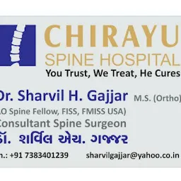 Dr Sharvil Gajjar - Chirayu Spine Hospital