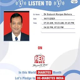 DR SUBASH RANJAN BEHERA DM Endocrinology