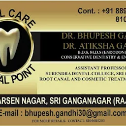 Dr Tapish Garg Dental Care & Cosmetic Centre