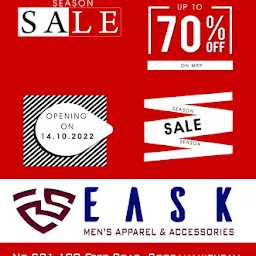 EASK Men's Apparel and Accessories