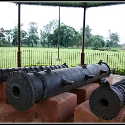 Eight cannons of the Ahoms period, Joysagar, Sivasagar, Assam
