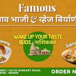 Famous Pav Bhaji & Veg Biryani