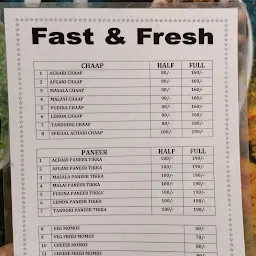 FAST AND FRESH