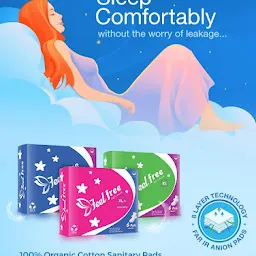 Feelfree organic cotton sanitary napkins