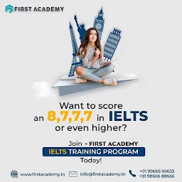 First Academy - Best IELTS, GRE, SAT, OET, DET, PTE, TOEFL Coaching Center in Ameerpet, Hyderabad Online & Offline Classes