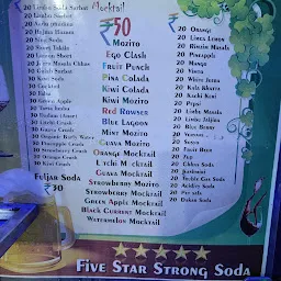 Five star strong soda