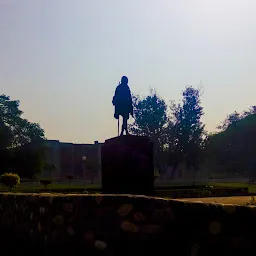 Gandhiji's Statue at Auditorium