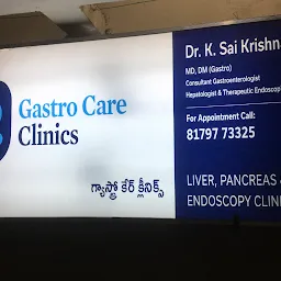 Gastrocare clinic - Best Liver, Pancreas and Endoscopy Clinics - Dr K Sai Krishna Best Gastro Doctor in Hubsiguda