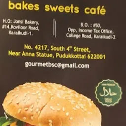 Gourmet Bakes Sweets Cafe