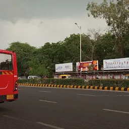 Gujarat university AMTS bus stand