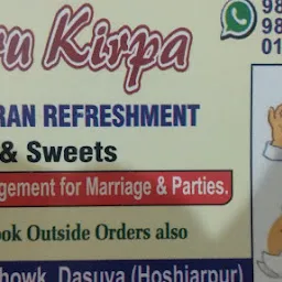 Guru Kirpa Sampuran Refreshment & sweets