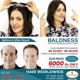 Hair Worldwide | Hair Patch fixing |Hair Wigs |Hair extensions