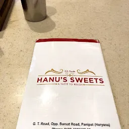 Hanu's Sweets B.D Foods Sweet Shop | Namkeen Shop | Fast Food | Cookies Shop in Panipat